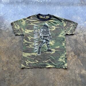 Rare Vintage Disturbed Camo band t-shirt